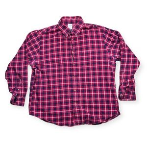 Brooks Brothers Flannel Button Down Shirt Size XL
